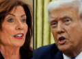 Trump Targets Hochul After Bronx ICE Shooting And Detective Stabbing
