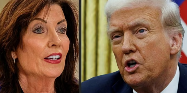 Trump Targets Hochul After Bronx ICE Shooting And Detective Stabbing